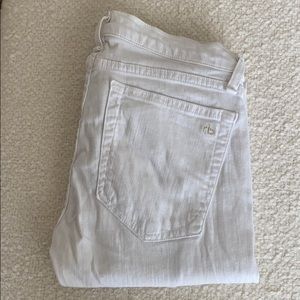 Rag & Bone Dre White Jeans